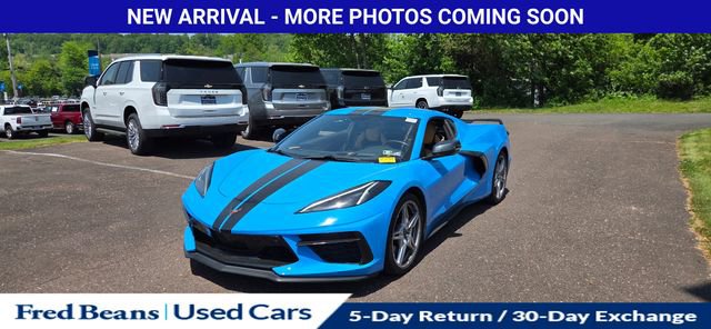 Certified 2021 Chevrolet Corvette Stingray Preferred Cpe w/ Z51 Performance Package RWD image 3
