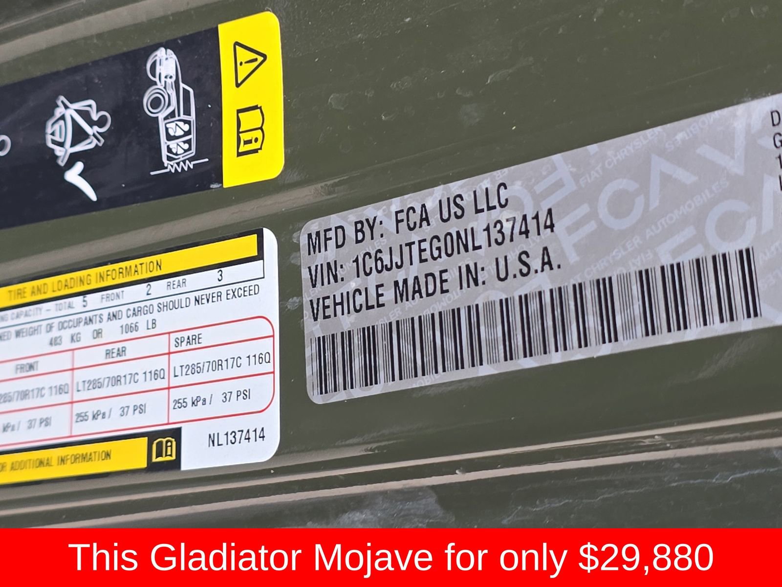 Used 2022 Jeep Gladiator Mojave image 42