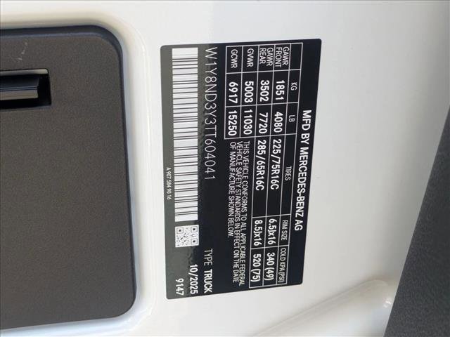 New 2026 Mercedes-Benz Sprinter 3500 image 17