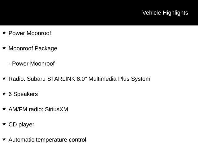 Used 2023 Subaru Crosstrek 2.5i Limited w/ Moonroof Package image 9