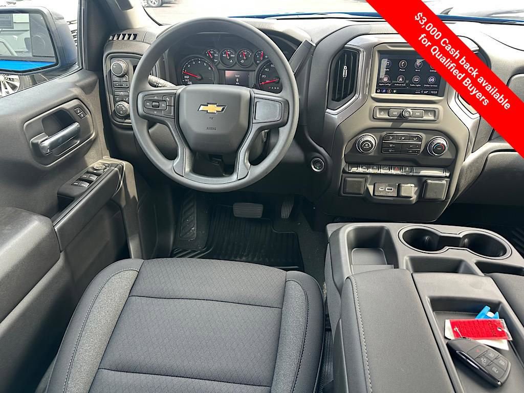 New 2025 Chevrolet Silverado 1500 Custom w/ Turbomax Blackout Package image 16