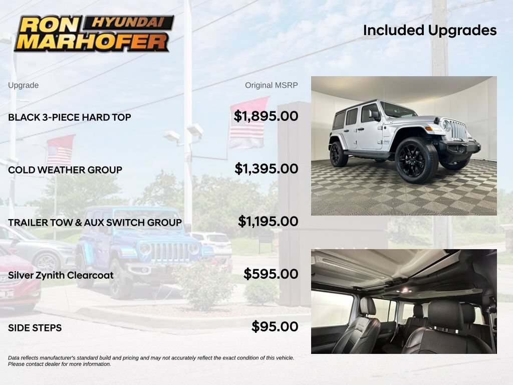 Used 2023 Jeep Wrangler Unlimited Sahara w/ Cold Weather Group AWD/4WD image 6