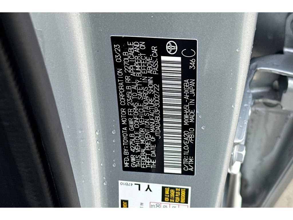 Used 2023 Toyota Prius XLE AWD/4WD image 33