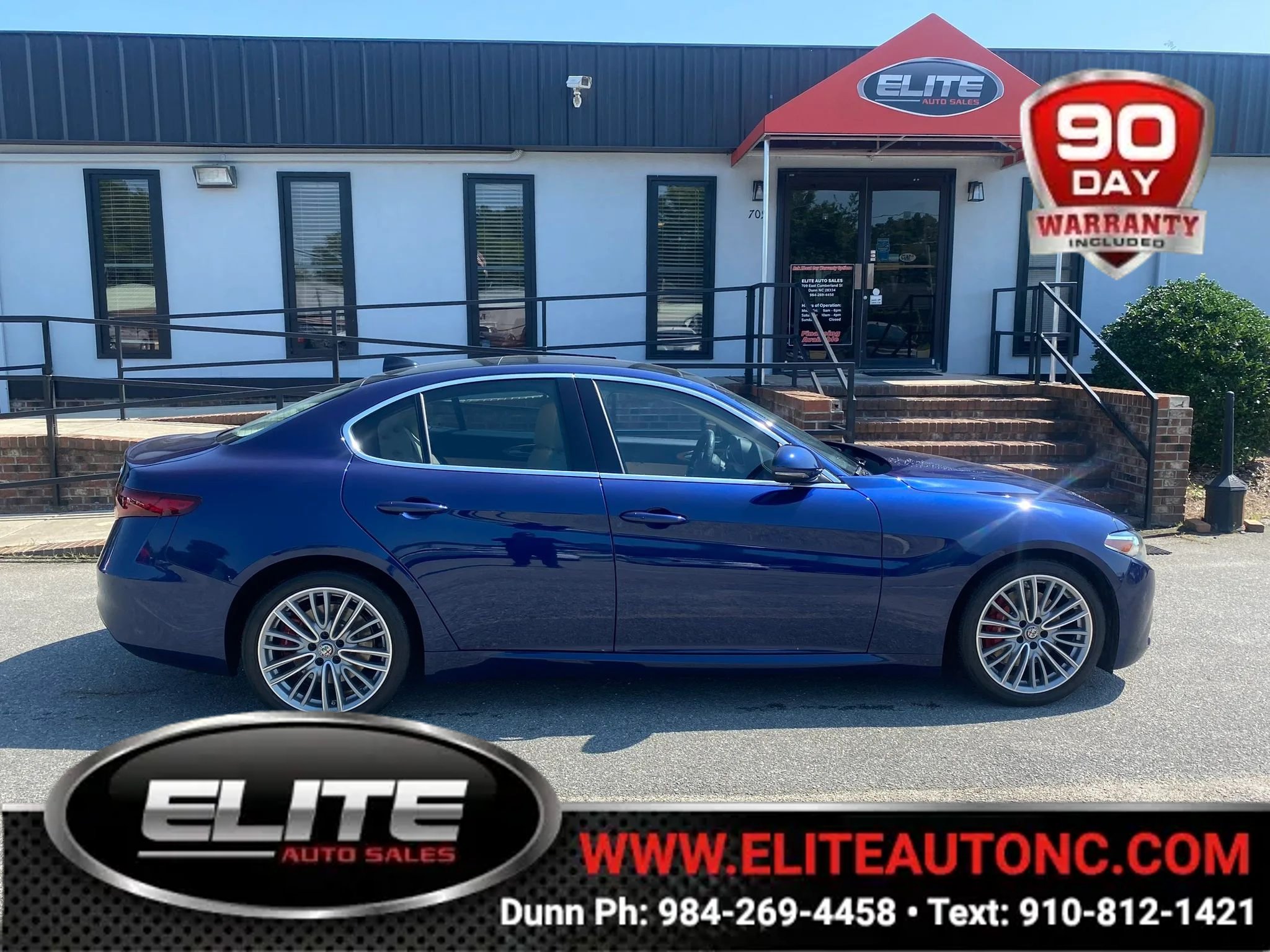 Used 2018 Alfa Romeo Giulia Ti w/ Quick Order Package 22Z Lusso RWD image 1
