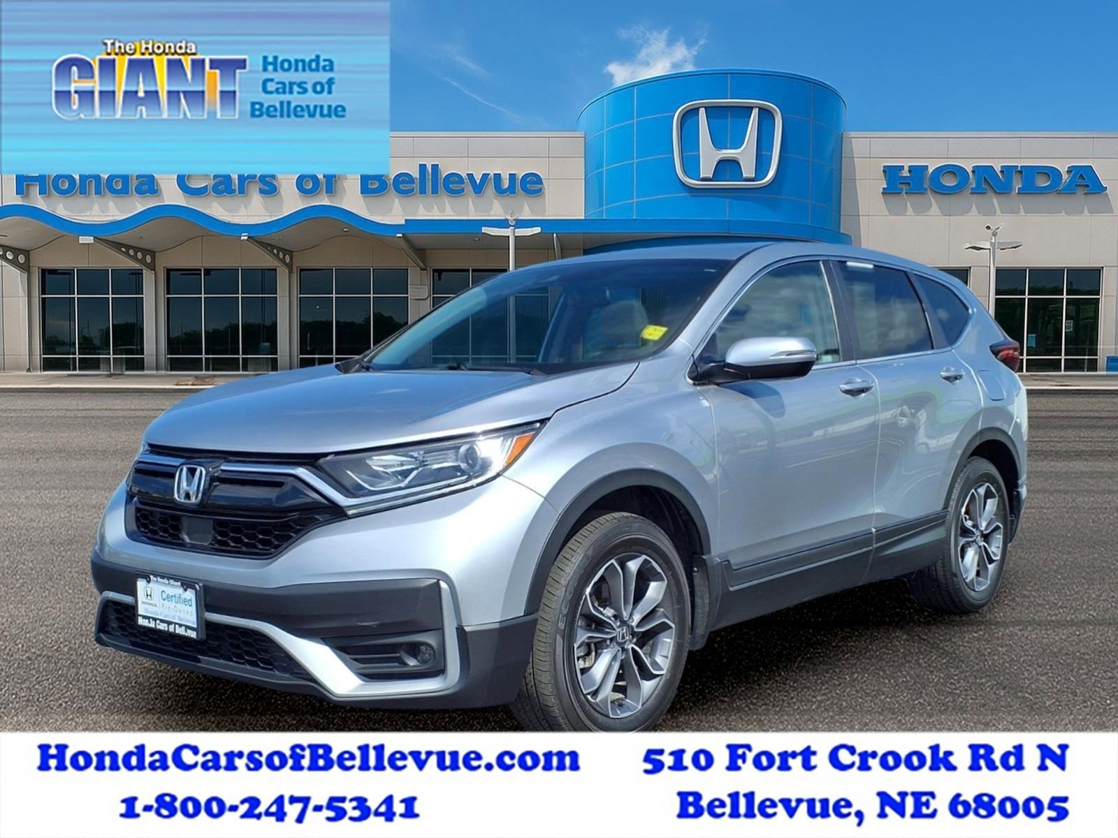 Certified 2021 Honda CR-V EX-L image 1