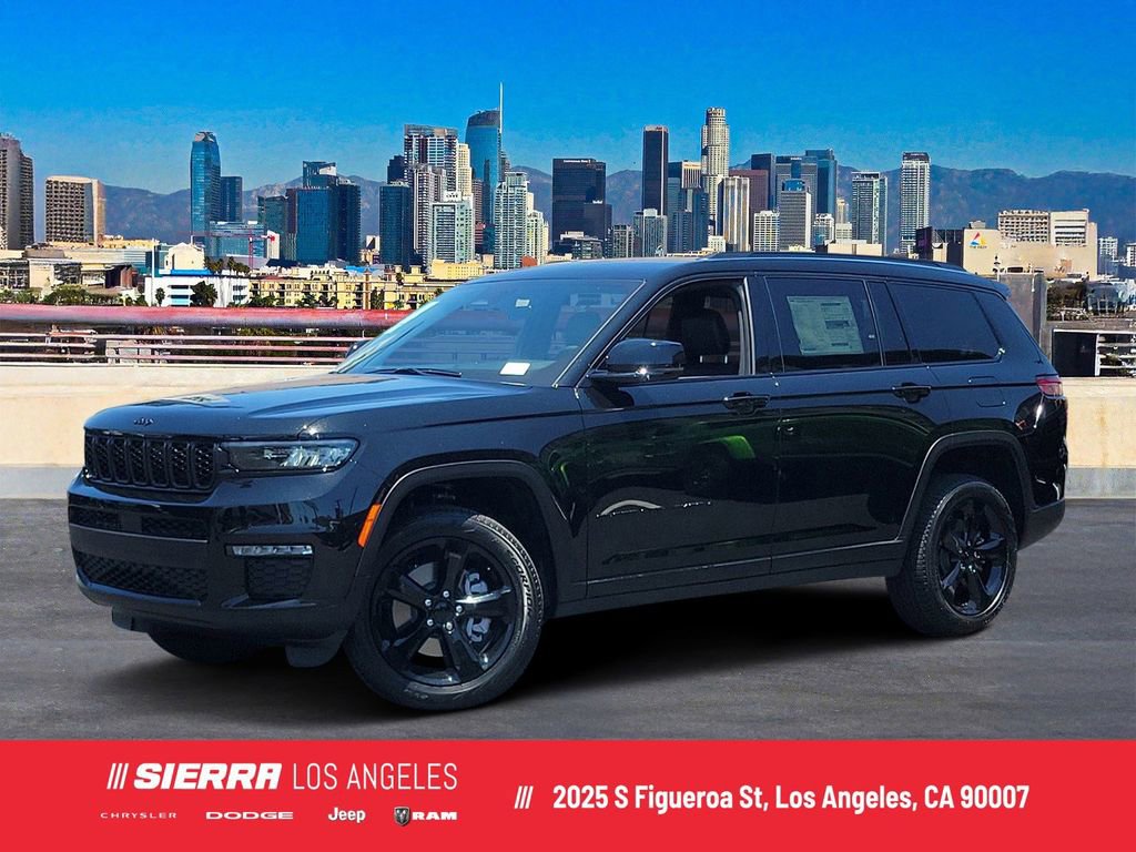 New 2025 Jeep Grand Cherokee L Limited w/ Black Appearance Package