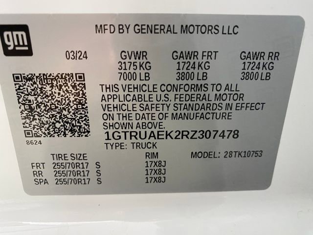 Certified 2024 GMC Sierra 1500 Pro image 31