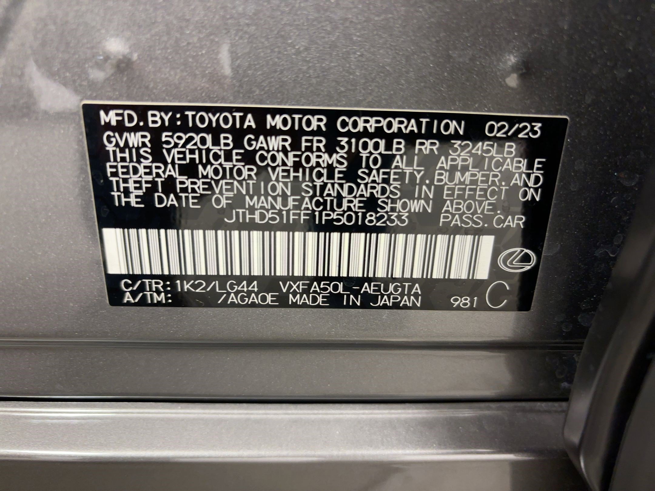 Used 2023 Lexus LS 500 image 19