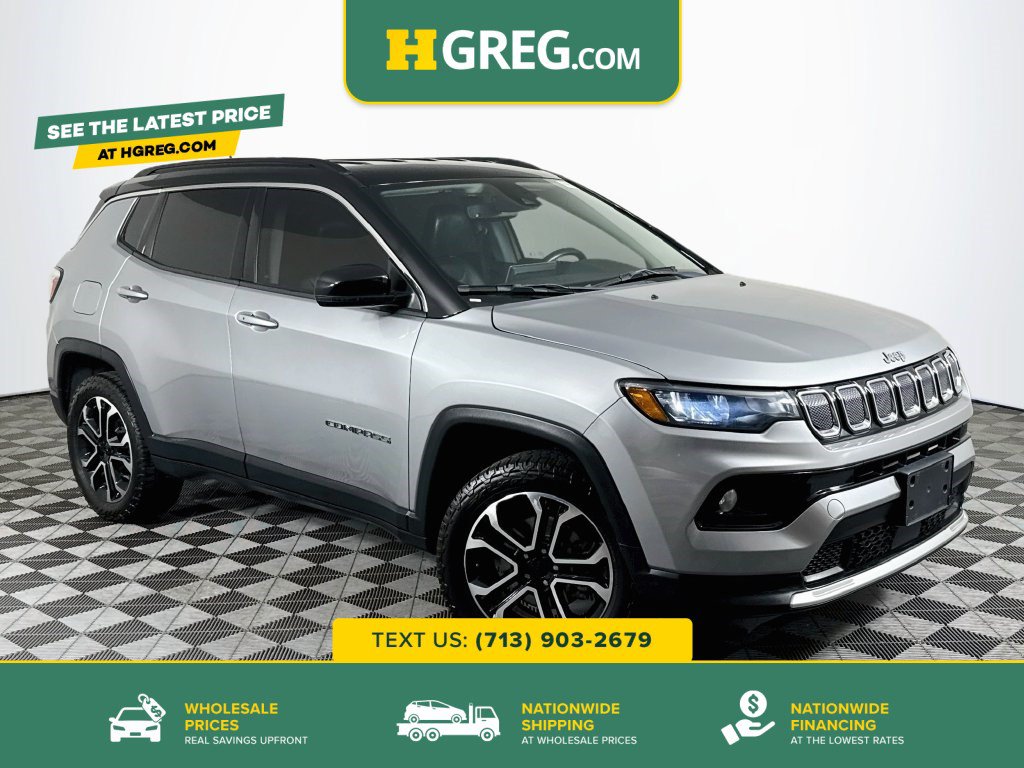Used 2022 Jeep Compass Limited AWD/4WD image 1