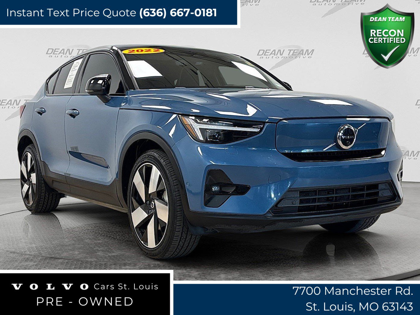 Used 2022 Volvo C40 P8 Recharge Ultimate AWD/4WD image 1
