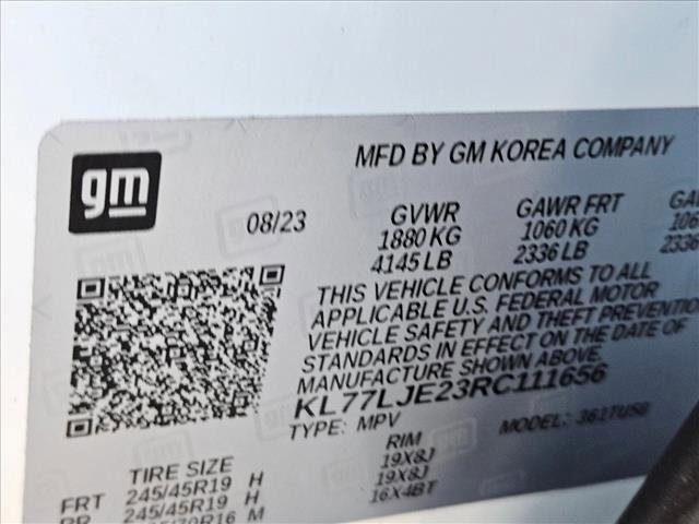 Used 2024 Chevrolet Trax RS w/ Sunroof Package image 24