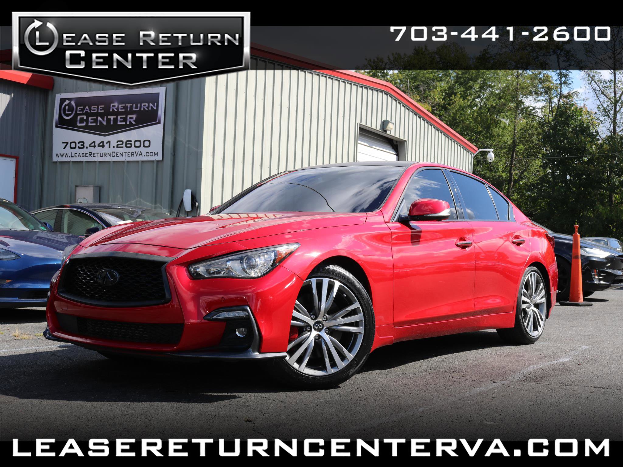 Used 2021 INFINITI Q50 Sensory
