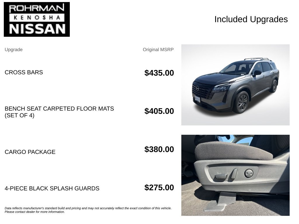 New 2026 Nissan Pathfinder SV w/ Cargo Package AWD/4WD image 4
