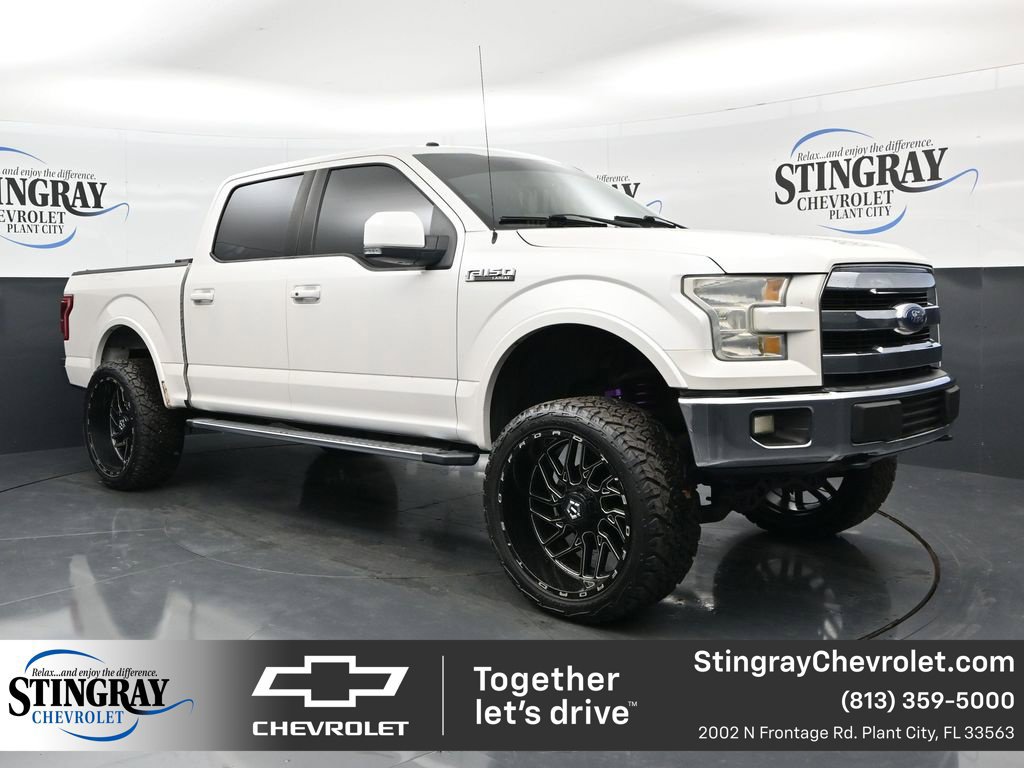 Used 2015 Ford F150 Lariat w/ Equipment Group 501A Mid