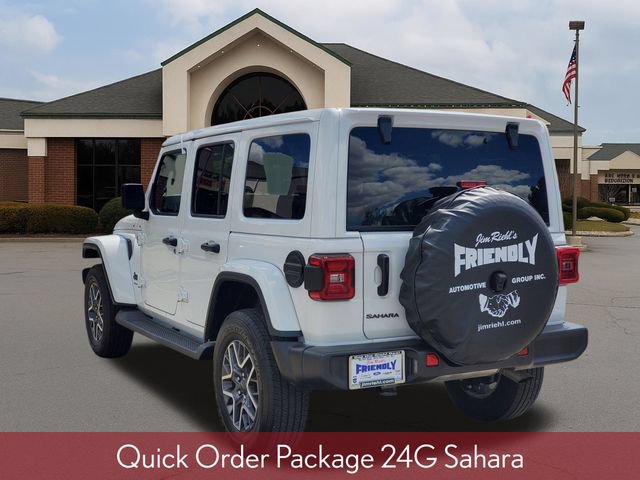 Used 2025 Jeep Wrangler Unlimited Sahara w/ Technology Group AWD/4WD image 3
