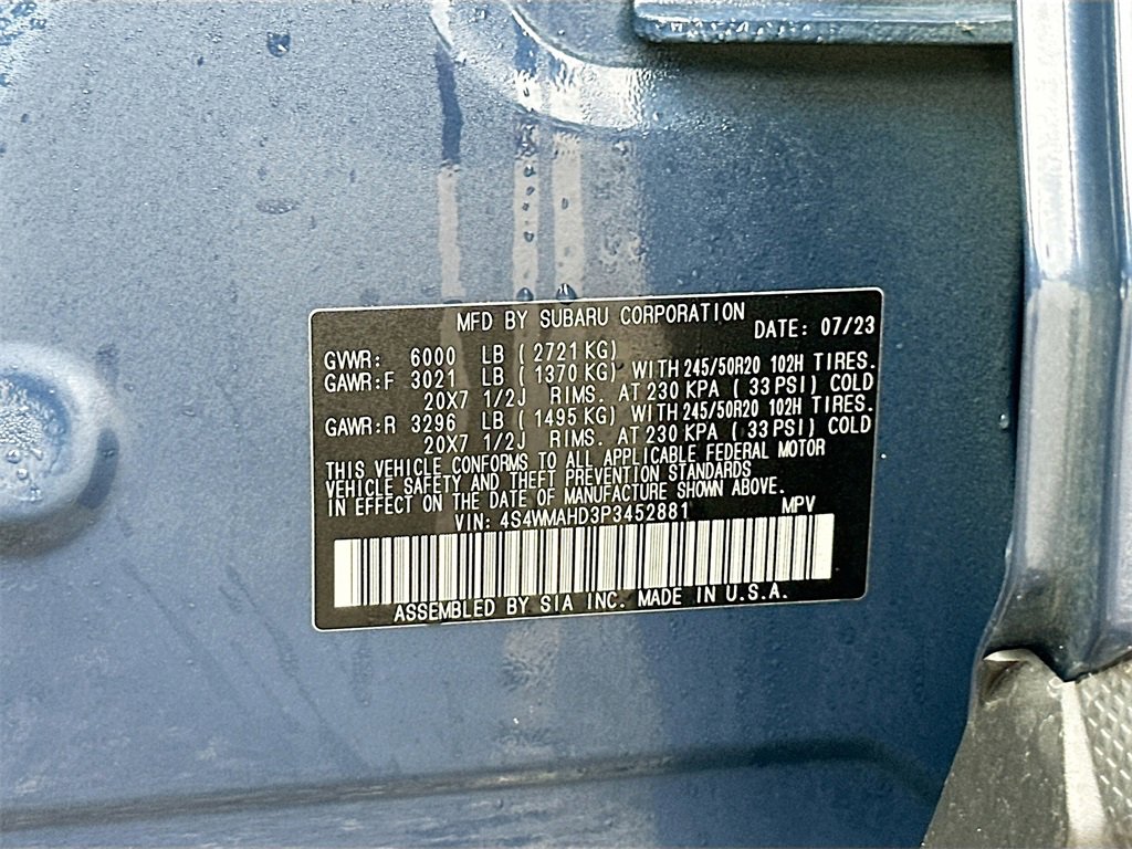 Used 2023 Subaru Ascent Onyx Edition image 32