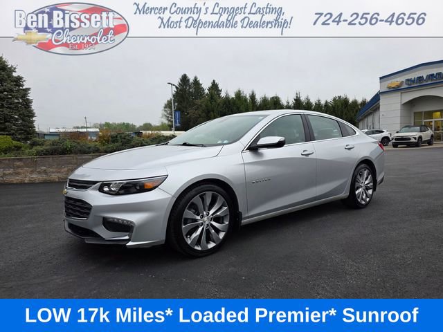 Used 2017 Chevrolet Malibu Premier w/ Premier Sun and Wheel Package FWD image 1