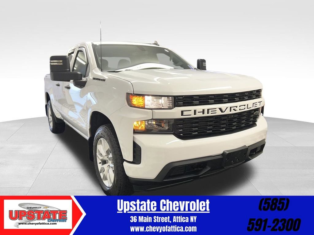 Used 2021 Chevrolet Silverado 1500 Custom w/ LPO, Dark Essentials Package 360° Tour