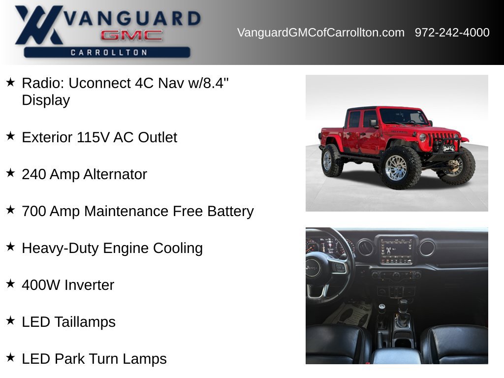 Used 2020 Jeep Gladiator Overland AWD/4WD image 12