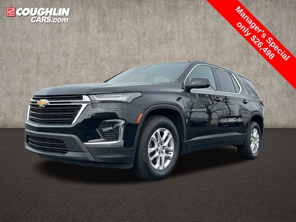 Used 2023 Chevrolet Traverse LS w/ LPO, Floor Liner Package AWD/4WD image 3