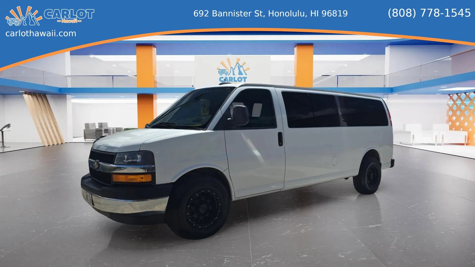 Used 2019 Chevrolet Express 3500 LT w/ LT Preferred Equipment Group RWD image 2