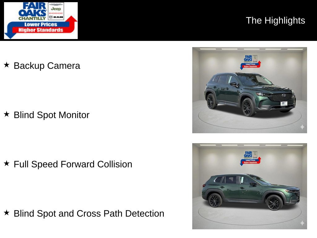 Used 2025 MAZDA CX-50 AWD 2.5 S w/ Premium Package image 2