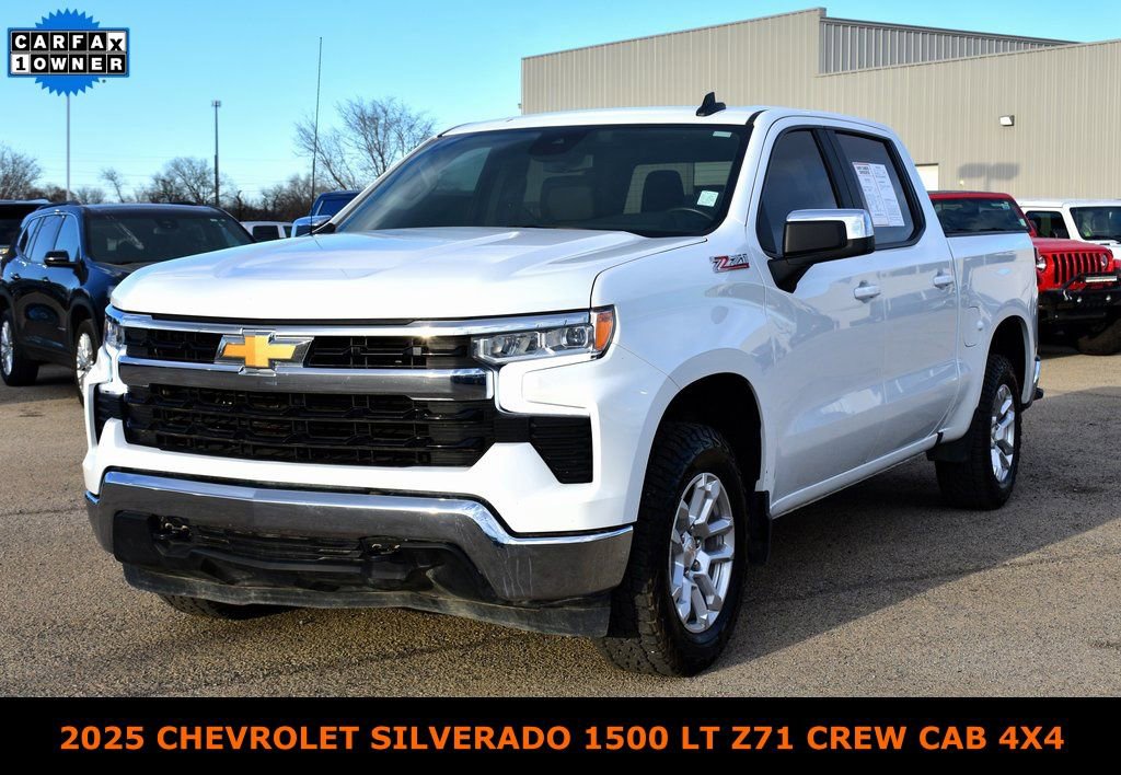 Used 2025 Chevrolet Silverado 1500 LT image 1