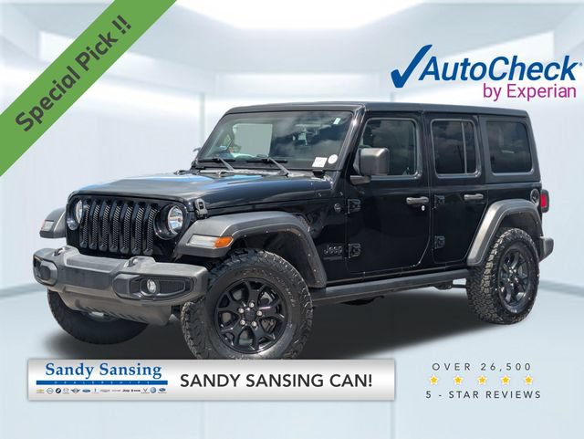 Used 2022 Jeep Wrangler Unlimited Sport AWD/4WD image 1