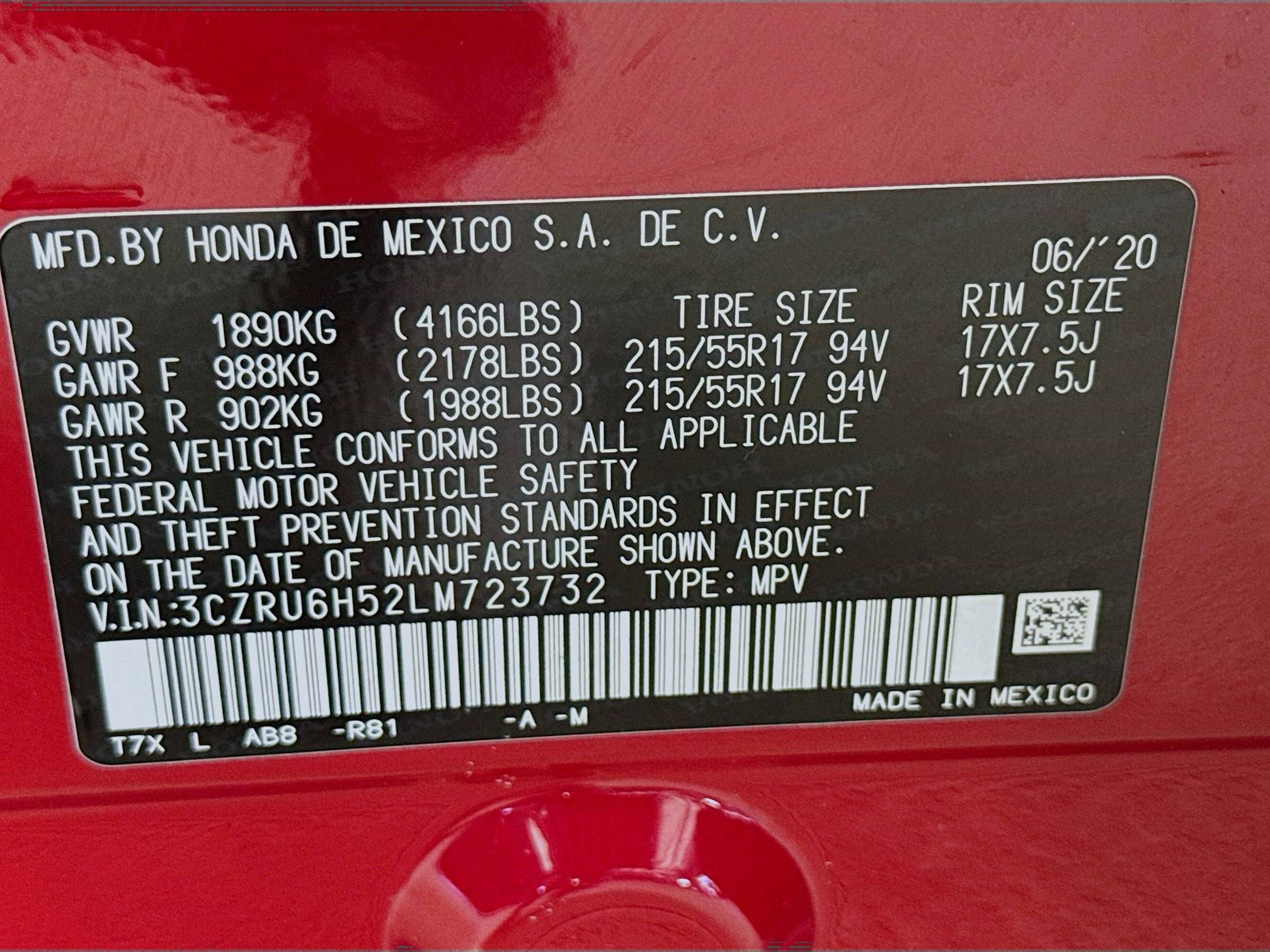 Used 2020 Honda HR-V EX image 40