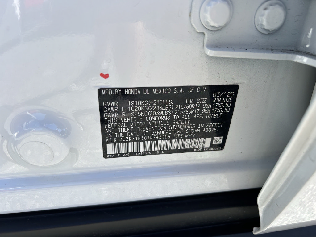 Used 2026 Honda HR-V LX image 37