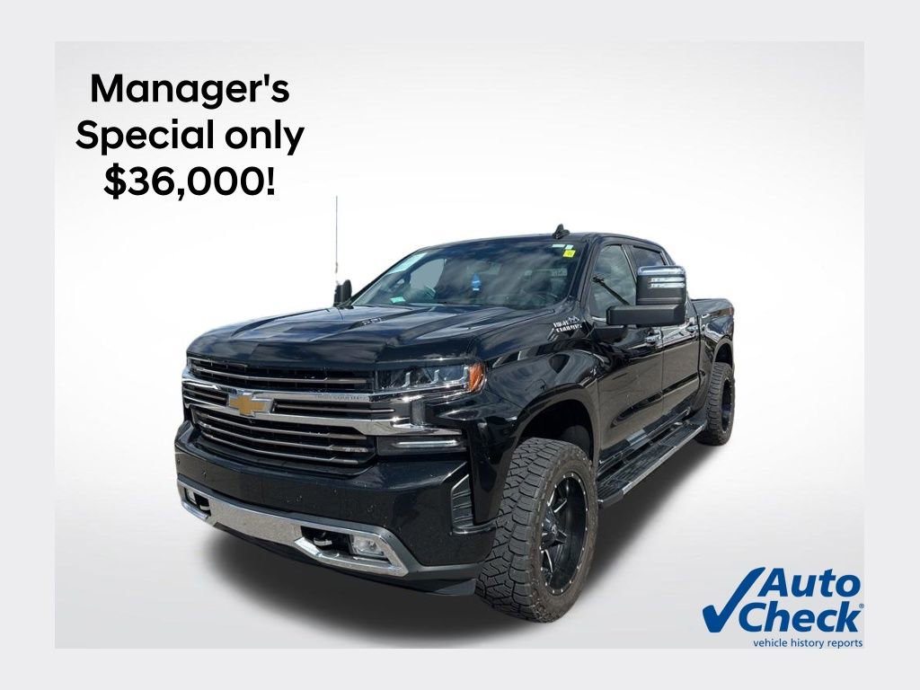 Used 2020 Chevrolet Silverado 1500 High Country w/ Technology Package AWD/4WD image 1