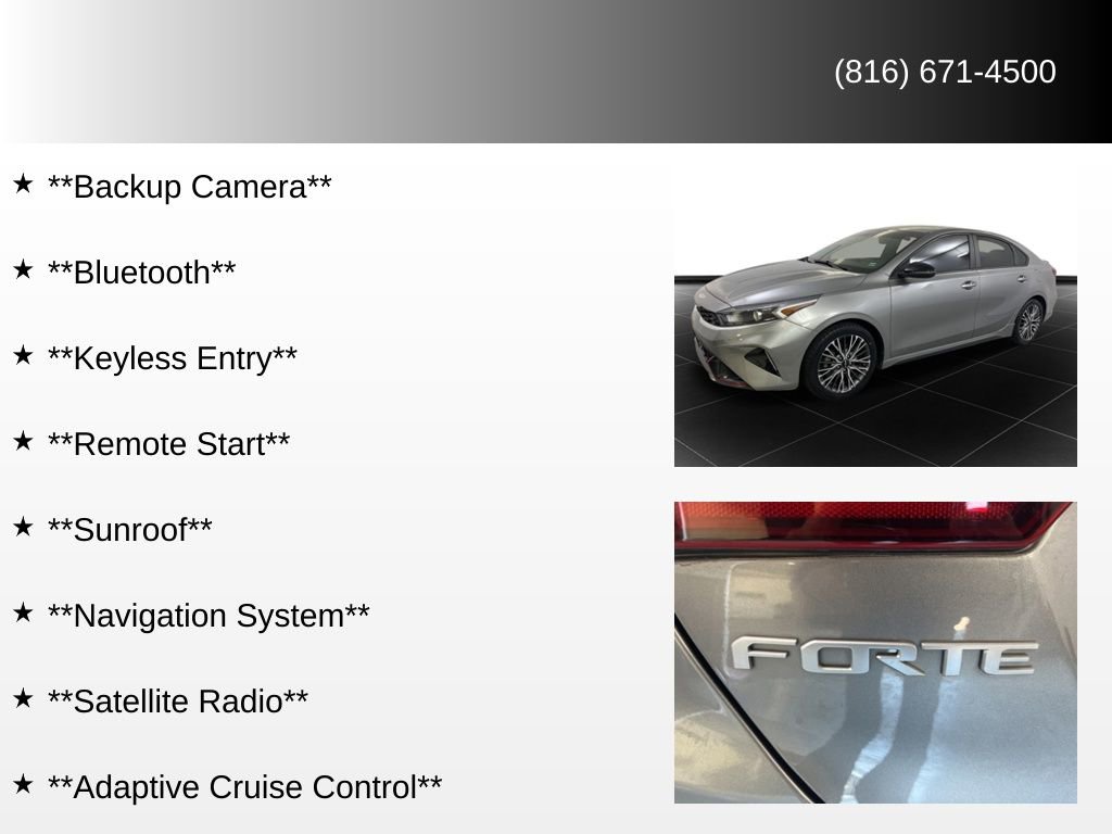 Used 2022 Kia Forte GT-Line w/ GT-Line Premium Package image 84