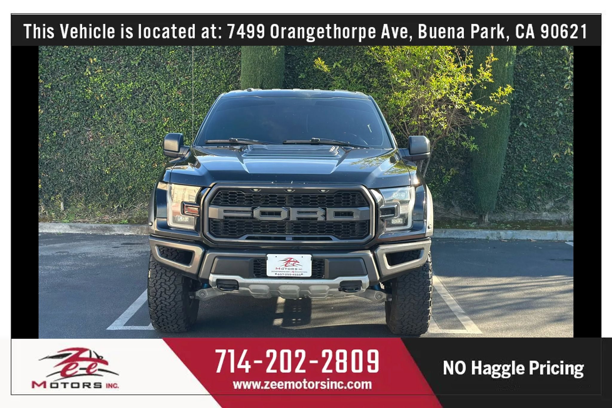 Used 2018 Ford F150 Raptor w/ Equipment Group 801A Mid AWD/4WD image 3