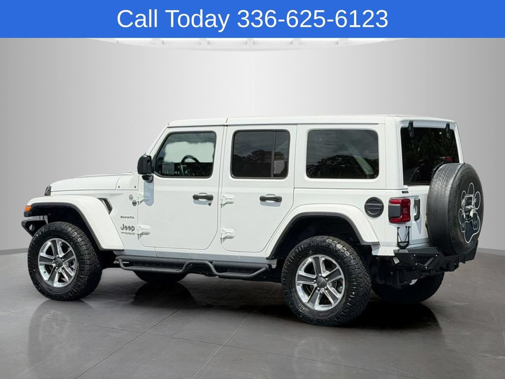 Used 2020 Jeep Wrangler Unlimited Sahara AWD/4WD image 3