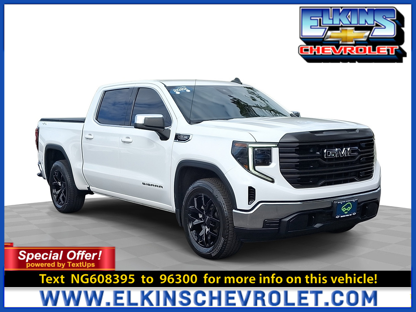 Certified 2022 GMC Sierra 1500 SLE
