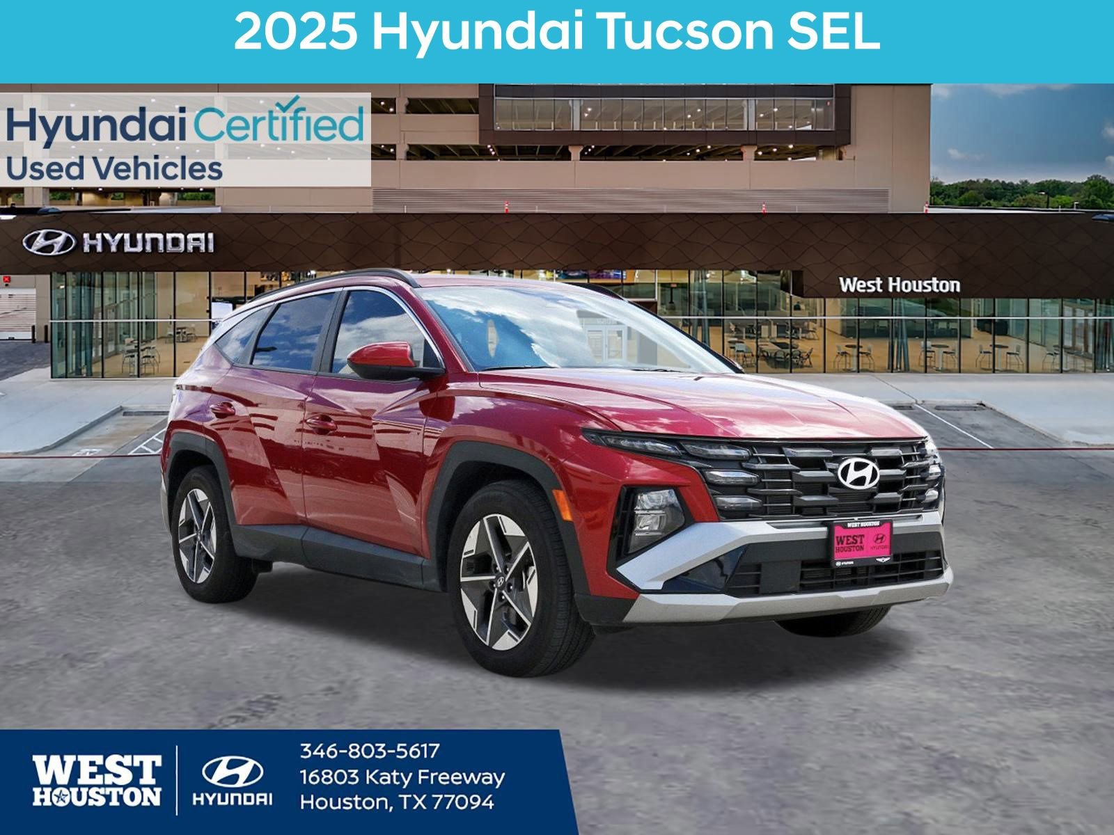 Certified 2025 Hyundai Tucson SEL