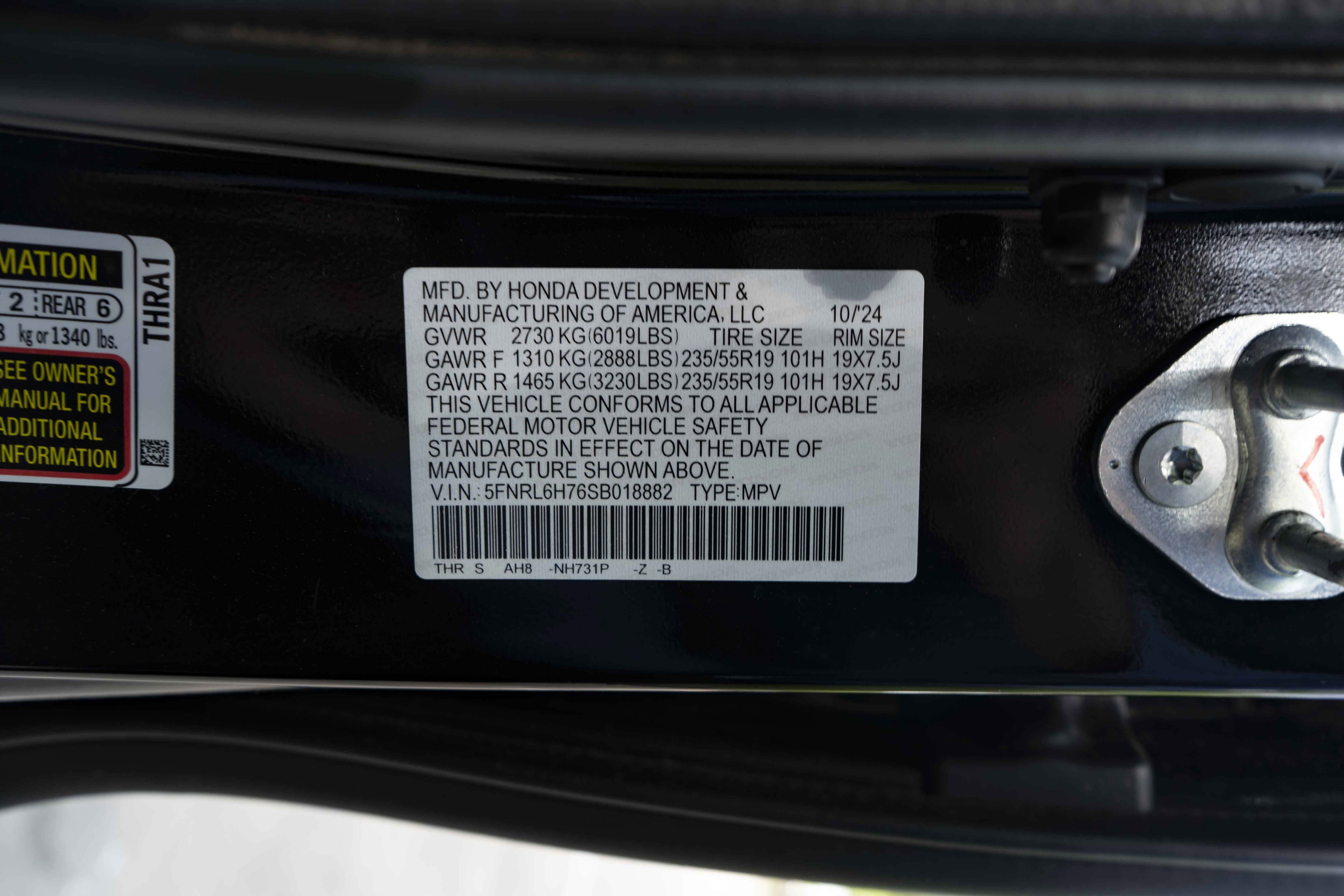 Used 2025 Honda Odyssey Sport-L image 48