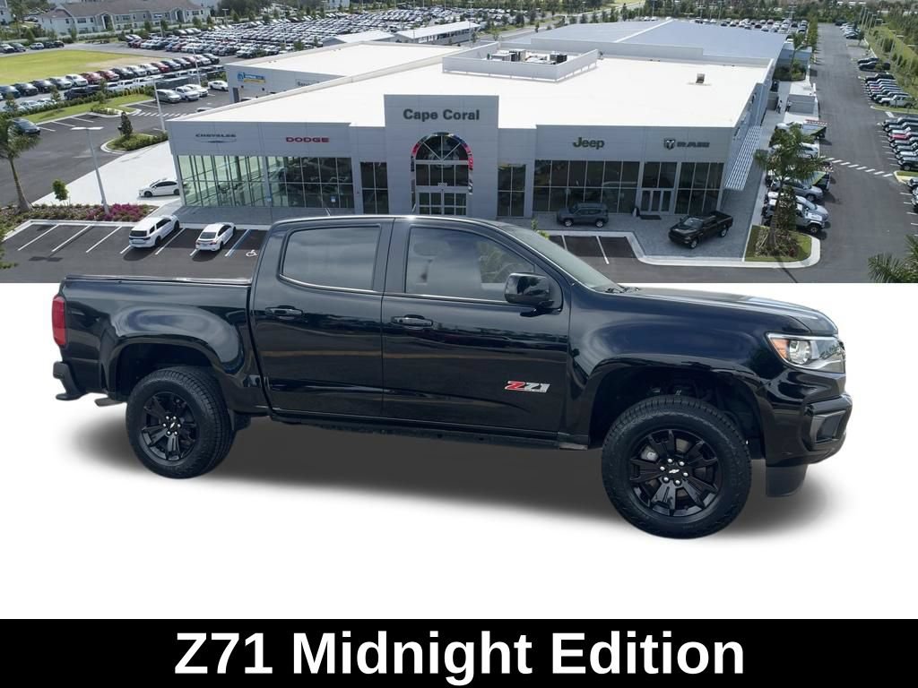 Used 2022 Chevrolet Colorado Z71 w/ Z71 Midnight Edition AWD/4WD image 4