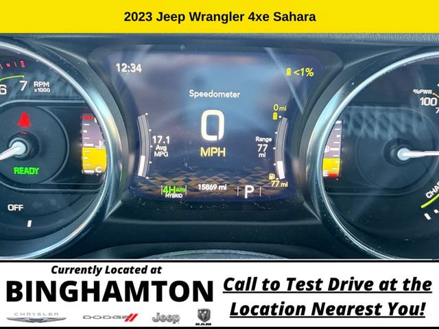 Used 2023 Jeep Wrangler Unlimited Sahara AWD/4WD image 13
