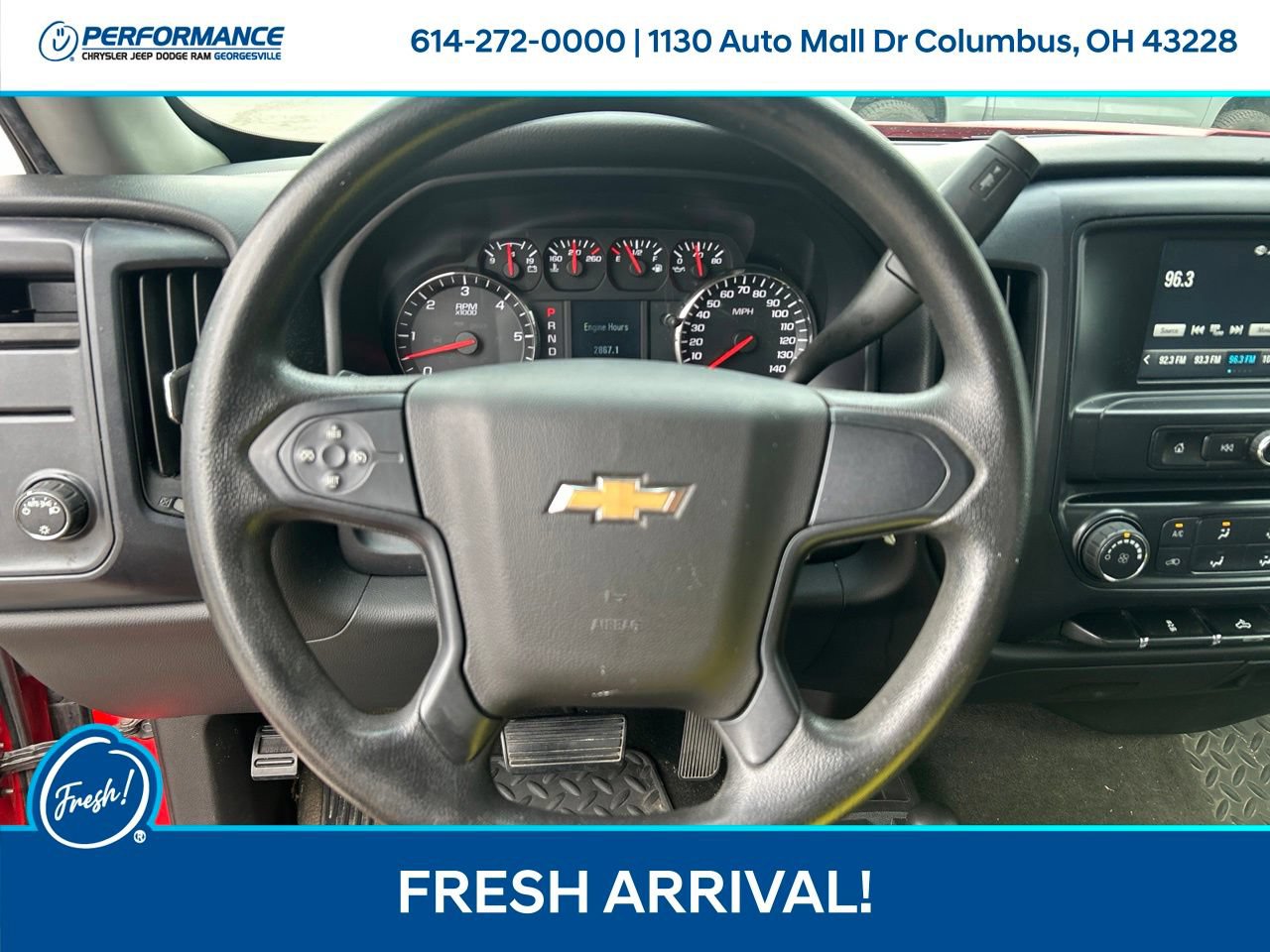Used 2017 Chevrolet Silverado 1500 Custom w/ Custom Convenience Package AWD/4WD image 21