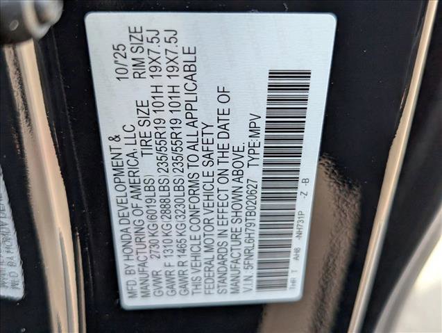 New 2026 Honda Odyssey Sport-L image 17