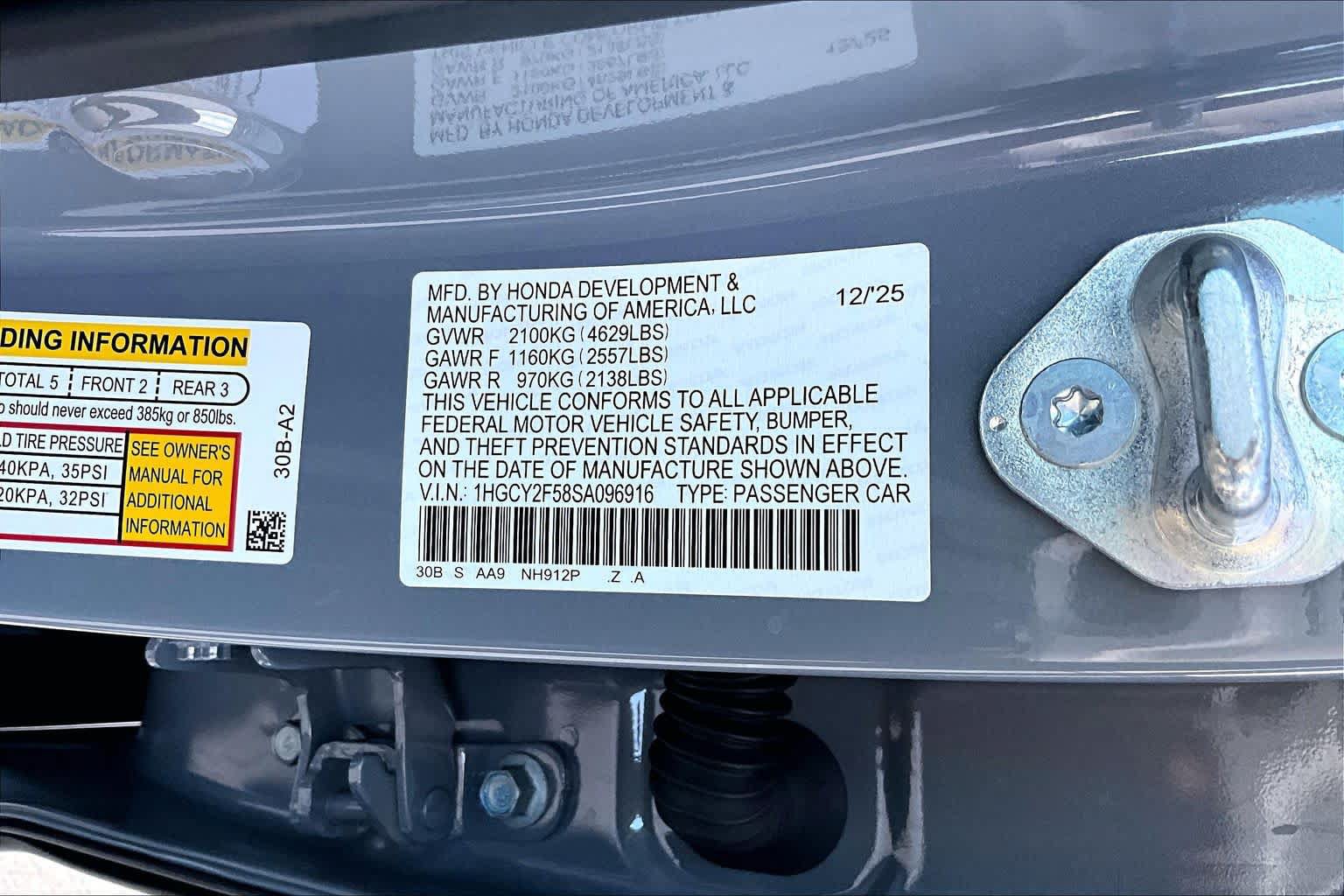 Used 2025 Honda Accord Sport image 29