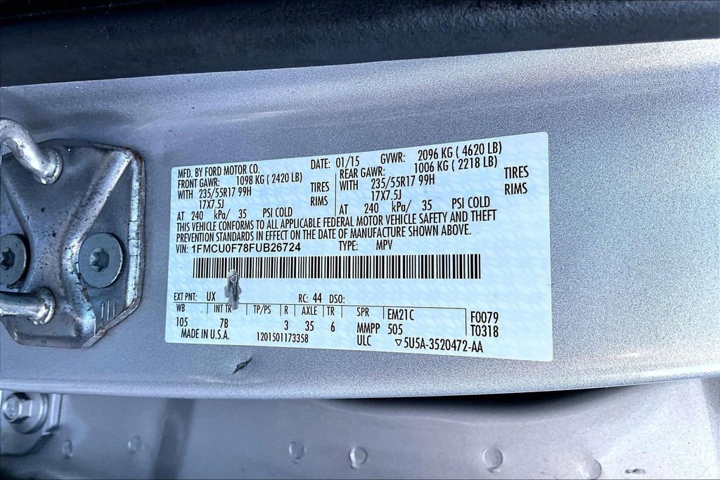 Used 2015 Ford Escape S image 35