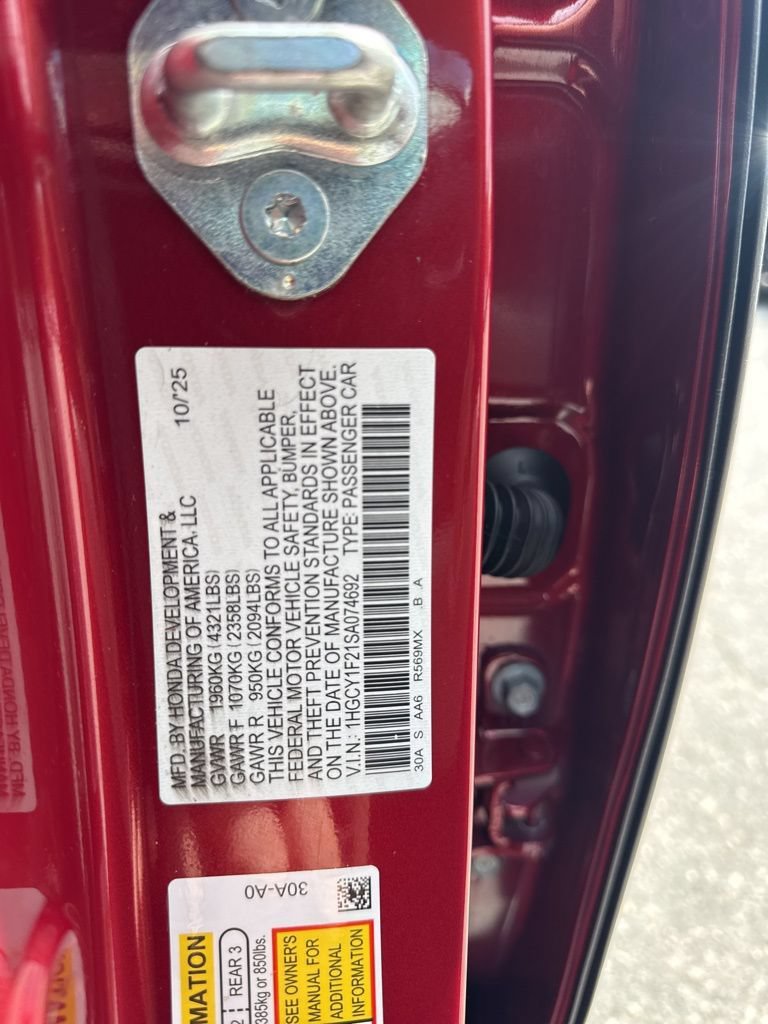 Used 2025 Honda Accord LX image 35