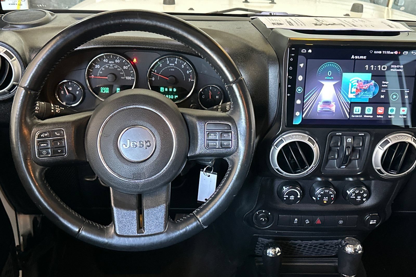 Used 2017 Jeep Wrangler Unlimited Sahara w/ Connectivity Group AWD/4WD image 15