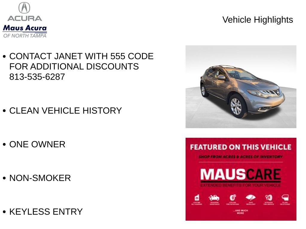 Used 2013 Nissan Murano SV image 8