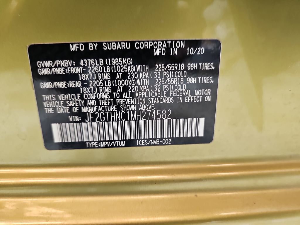 Used 2021 Subaru Crosstrek 2.5i Limited w/ Moonroof Package 2 image 37