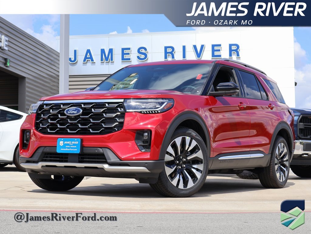 New 2025 Ford Explorer Platinum w/ LUX Leather Package