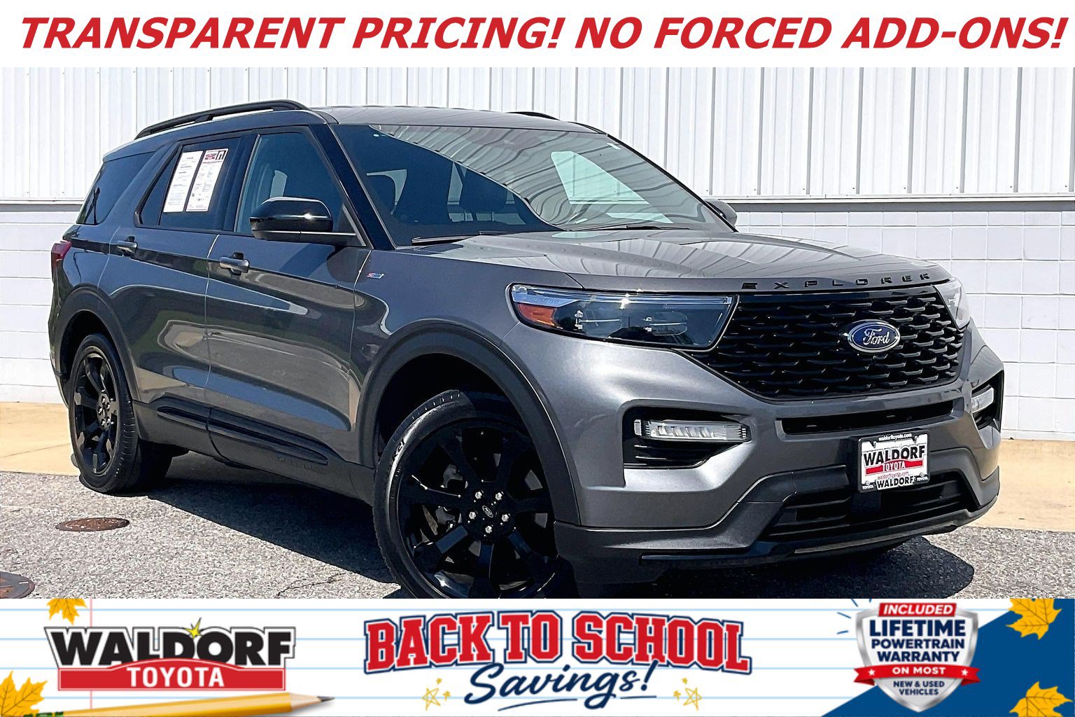 Used 2023 Ford Explorer ST-Line AWD/4WD image 1