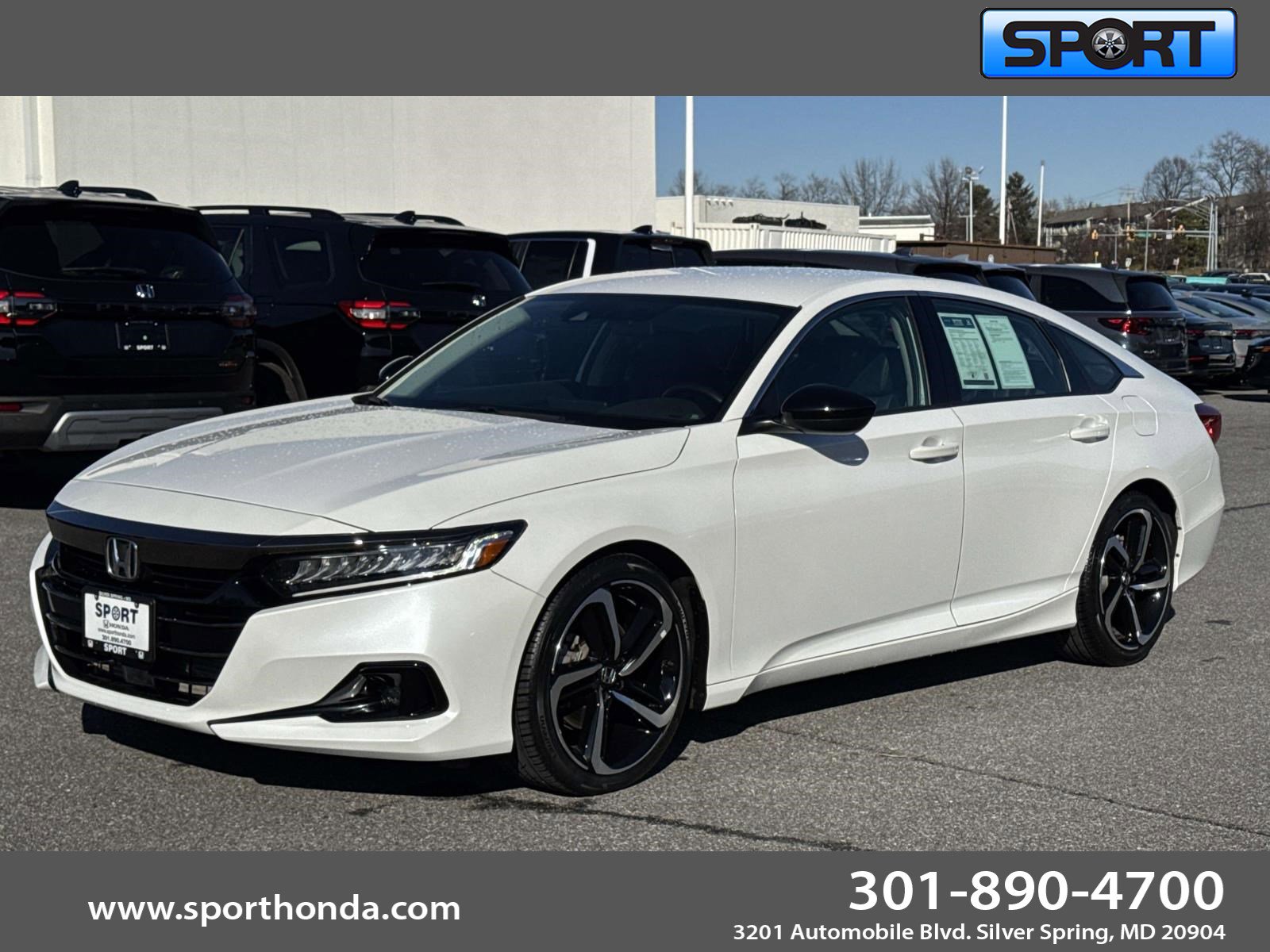 Certified 2022 Honda Accord Sport Special Edition